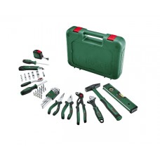 BOSCH Set scule de mana, biti si chei ambalate in geanta textila, 52 piese